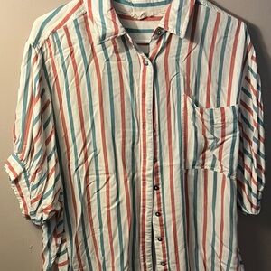 Striped Multicolor Men's Shirt